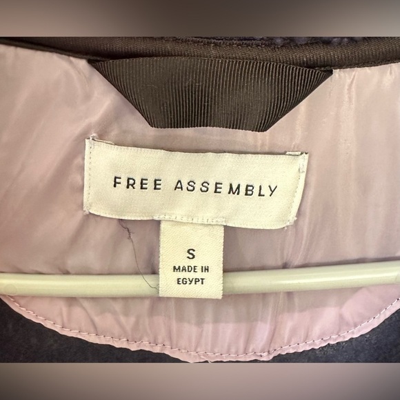 Free Assembly Women's Teddy dark blue Fleece Popover Vest, Size S - Picture 6 of 10